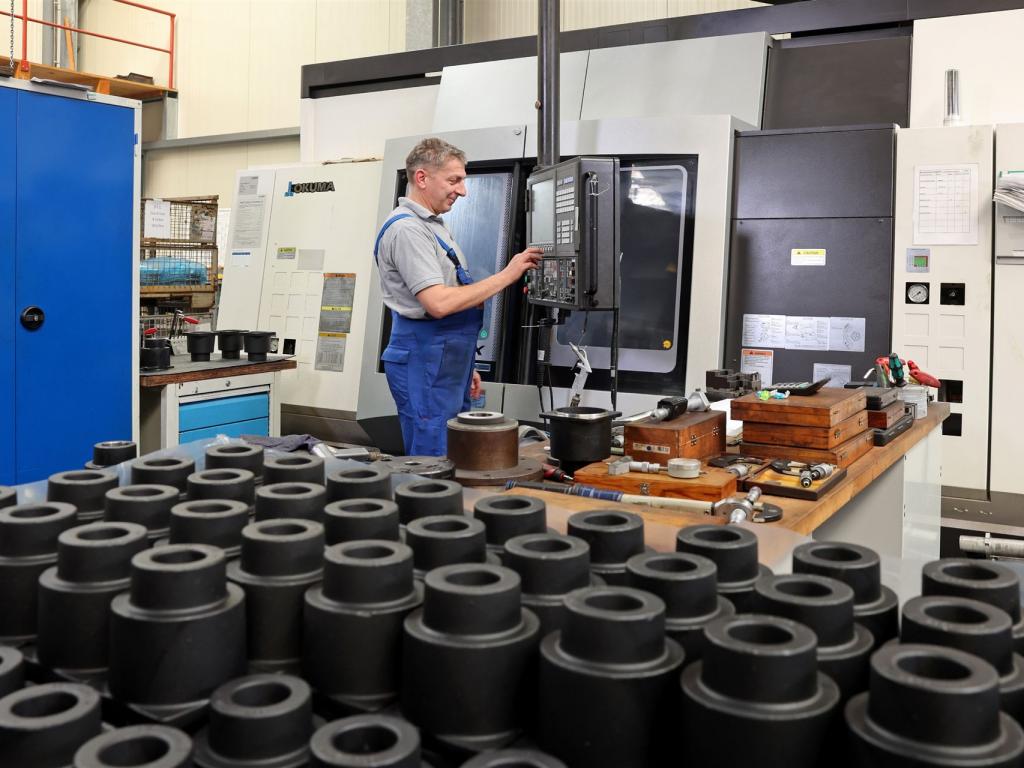 CNC Drehtechnik Hintergrundbild